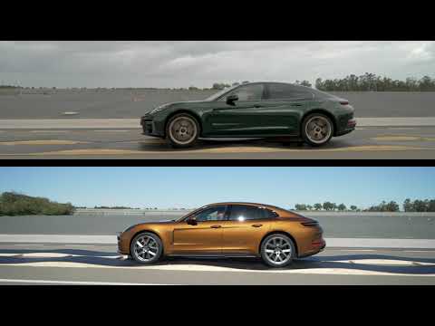 新型ポルシェ・パナメーラの新システム「アクティブ・ライド・デモンストレーション」　この足の超絶技巧的伸び縮みを見よ！｜ENGINE Premium Club