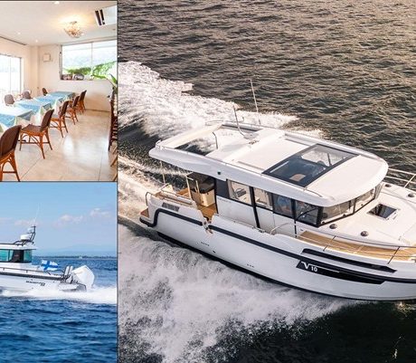 ENGINE初！【浦賀クルーズ／限定8名】 日本初上陸のプレミアムボートと話題の高速ボート、 北欧の2隻を一日で乗り比べ｜ENGINE Premium Club